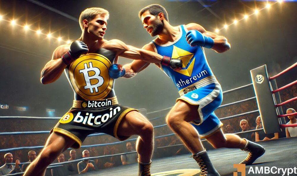 以太坊在第一季度将达到3600美元吗?ETH/BTC比率表明…