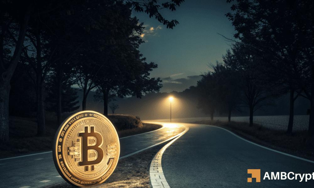 比特币价格回调，MVRV 指标崩溃，或预示着 10 万美元的跌幅